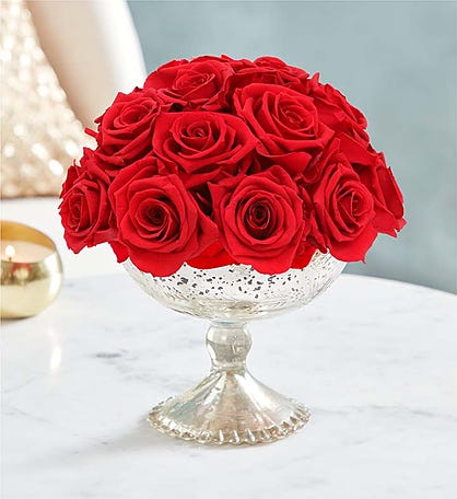 Magnificent Roses® Silver Sensation Red